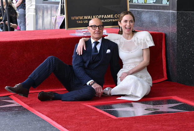 Stanley Tucci and Emily Blunt Honored with Star on Hollywood Walk of Fame Stanley Tucci and Emily Blunt at their Hollywood Walk of Fame Star ceremony on April 30, 2026 in Hollywood, CA. Hollywood Hollywood Walk of Fame California USA Copyright: xLisaxOConnorx xAFF-USA.comx