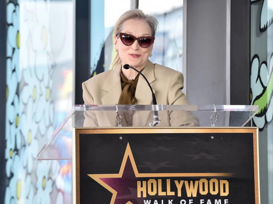Stanley Tucci and Emily Blunt Honored with Star on Hollywood Walk of Fame Meryl Streep speaks at Stanley Tucci and Emily Blunt™s Hollywood Walk of Fame Star ceremony on April 30, 2026 in Hollywood, CA. Hollywood Hollywood Walk of Fame California USA Copyright: xLisaxOConnorx xAFF-USA.comx