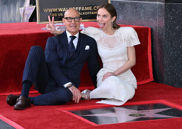 Stanley Tucci and Emily Blunt Honored with Star on Hollywood Walk of Fame Stanley Tucci and Emily Blunt at their Hollywood Walk of Fame Star ceremony on April 30, 2026 in Hollywood, CA. Hollywood Hollywood Walk of Fame California USA Copyright: xLisaxOConnorx xAFF-USA.comx