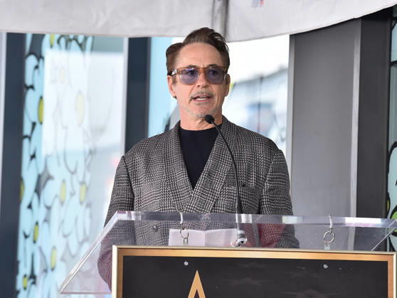 Stanley Tucci and Emily Blunt Honored with Star on Hollywood Walk of Fame Robert Downey Jr. speaks at Stanley Tucci and Emily Blunt™s Hollywood Walk of Fame Star ceremony on April 30, 2026 in Hollywood, CA. Hollywood Hollywood Walk of Fame California USA Copyright: xLisaxOConnorx xAFF-USA.comx