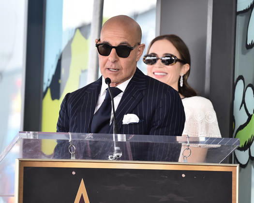 Stanley Tucci and Emily Blunt Honored with Star on Hollywood Walk of Fame Stanley Tucci at his and Emily Blunt™s Hollywood Walk of Fame Star ceremony on April 30, 2026 in Hollywood, CA. Hollywood Hollywood Walk of Fame California USA Copyright: xLisaxOConnorx xAFF-USA.comx