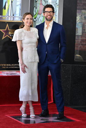 Stanley Tucci and Emily Blunt Honored with Star on Hollywood Walk of Fame Emily Blunt and John Krasinski at Stanley Tucci and Emily Blunt™s Hollywood Walk of Fame Star ceremony on April 30, 2026 in Hollywood, CA. Hollywood Hollywood Walk of Fame California USA Copyright: xLisaxOConnorx xAFF-USA.comx