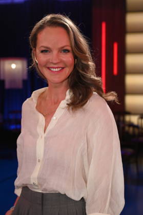 Innenarchitektin und TV-Moderatorin Eva Brenner zu Gast in der WDR Talkshow Kölner Treff