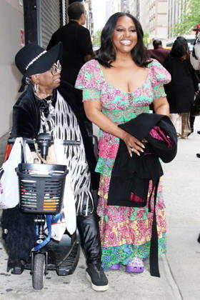 NEW YORK, NY- APRIL 30: Sherri Shepherd seen exiting her show after taping her last episode on April 30, 2026 in New York City. Copyright: xRW MediaPunchx