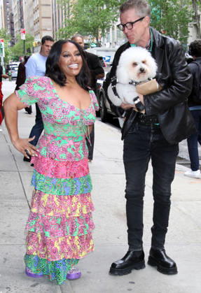 NEW YORK, NY- APRIL 30: Sherri Shepherd seen exiting her show after taping her last episode on April 30, 2026 in New York City. Copyright: xRW MediaPunchx