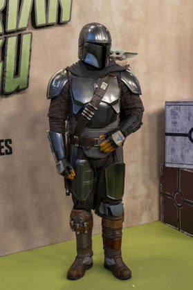 The Mandalorian and Grogu attend the Fan Event of Star Wars: The Mandalorian and Grogu . April 30, 2026 in Madrid, Spain.( ALTERPHOTOS S.Villarroel) (20260430149)