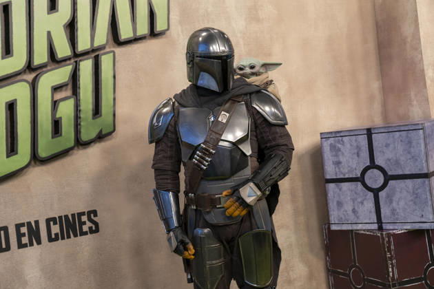 The Mandalorian and Grogu attend the Fan Event of Star Wars: The Mandalorian and Grogu . April 30, 2026 in Madrid, Spain.( ALTERPHOTOS S.Villarroel) (20260430151)
