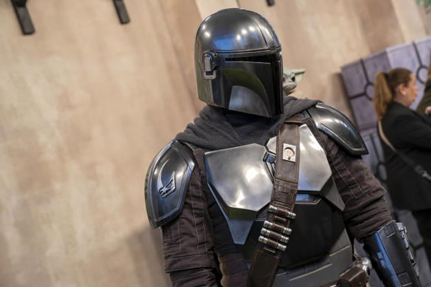 The Mandalorian and Grogu attend the Fan Event of Star Wars: The Mandalorian and Grogu . April 30, 2026 in Madrid, Spain.( ALTERPHOTOS S.Villarroel) (20260430155)