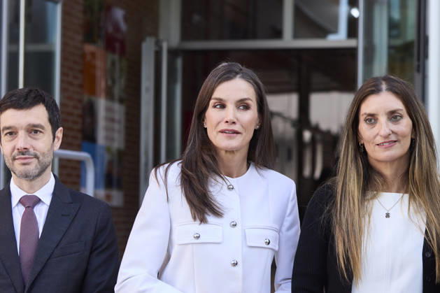 April 30, 2026, Madrid, Madrid, Spain: QUEEN LETIZIA of Spain attends a meeting with a representative group of Roma women Madrid Spain - ZUMAc260 20260430_zep_c260_013 Copyright: xMikexChicorrox