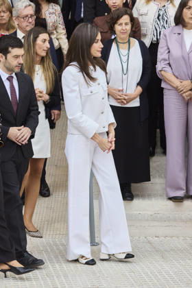April 30, 2026, Madrid, Madrid, Spain: QUEEN LETIZIA of Spain attends a meeting with a representative group of Roma women Madrid Spain - ZUMAc260 20260430_zep_c260_002 Copyright: xMikexChicorrox