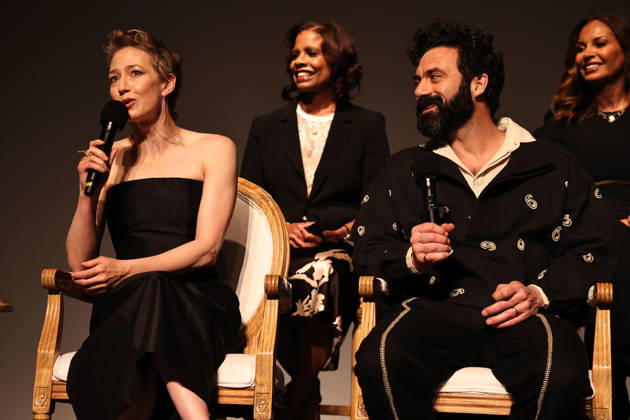 Screening and panel for The Gilded Age Season 3 at The Asia Society Featuring: Carrie Coon and Morgan Spector Where: New York, New York, United States When: 30 Apr 2026 Credit: Dave Allocca Starpix INSTARimages EDITORIAL USE ONLY. NOT FOR USE BY NEWSPAPERS BASED IN THE UK. Copyright: xx instar55656162