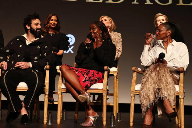 Screening and panel for The Gilded Age Season 3 at The Asia Society Featuring: Morgan Spector, Denee Benton and Audra McDonald Where: New York, New York, United States When: 30 Apr 2026 Credit: Dave Allocca Starpix INSTARimages EDITORIAL USE ONLY. NOT FOR USE BY NEWSPAPERS BASED IN THE UK. Copyright: xx instar55656171