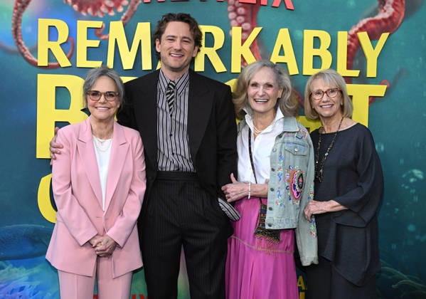 ˜Remarkably Bright Creatures™ Los Angeles Premiere Sally Field, Lewis Pullman, Beth Grant and Kathy Baker arriving to Remarkably Bright Creatures Los Angeles premiere held at the Tudum Theater on April 30, 2026 in Hollywood, CA. Hollywood Tudum Theater California USA Copyright: xLisaxOConnorx xAFF-USA.comx