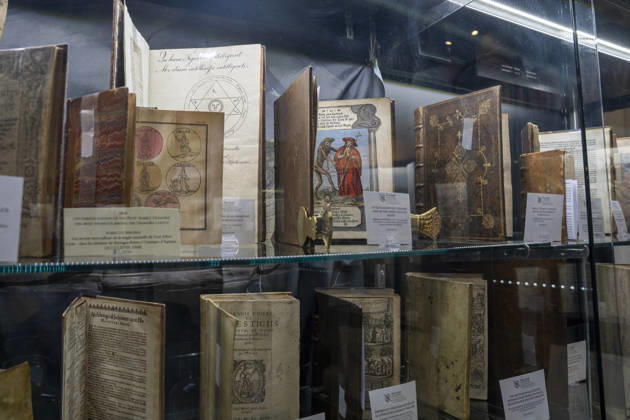 A photo showing books taken this Thursday during the New York International Book Fair in New York, United States, 30 April 2026. The New York Antiquarian Book Fair Brings Collectors Together at the Park Avenue Armory !ACHTUNG: NUR REDAKTIONELLE NUTZUNG!  Copyright: xÁngelxColmenaresx AME8234 20260501-55020149631_1