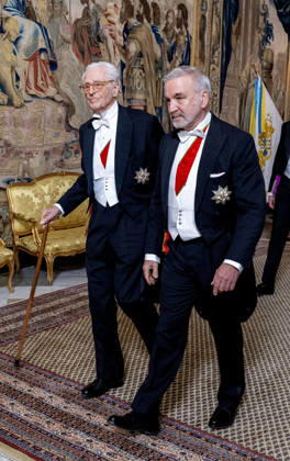 30-04-2026 Gala Jan Bjorklund arriving for the galadinner at the Royal palace to mark the celebrations of King Carl Gustafs 80th birthday in Stockholm, Sweden. Â  Copyright: xPPEx