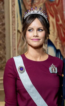 30-04-2026 Gala Princess Sofia arriving for the galadinner at the Royal palace to mark the celebrations of King Carl Gustafs 80th birthday in Stockholm, Sweden. Â  Copyright: xPPEx
