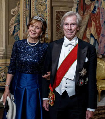 30-04-2026 Gala Princess Ursula of Bavaria and Prince Leopold of Bavaria arriving for the galadinner at the Royal palace to mark the celebrations of King Carl Gustafs 80th birthday in Stockholm, Sweden. Â  Copyright: xPPEx