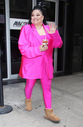 NEW YORK, NY - APRIL 30: Michelle Buteau seen at the last taping of Sherri show on April 30, 2026 in New York City. Copyright: xRWx