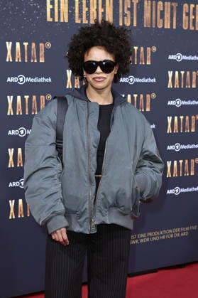 Aminata Belli bei der Premiere der ARD-Dokuserie Xatar - Ein Leben ist nicht genug in der Fotografiska Berlin. Berlin, 30.04.2026