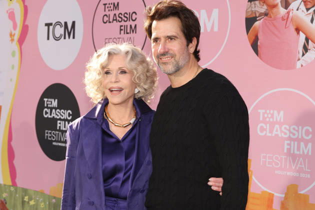 April 30, 2026, Los Angeles, California, USA: Jane Fonda, Troy Garity at the TCM Classic Film Festival opening night presentation of Barefoot in the Park at the TCL Chinese Theatre IMAX Los Angeles USA  - ZUMAg107 20260430_zep_g107_105 Copyright: xNinaxPrommerx