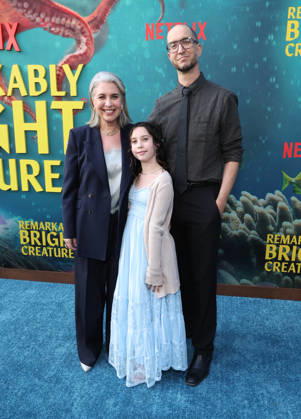 Los Angeles Premiere Of Netflix s Remarkably Bright Creatures 30 April 2026 . Los Angeles, California Olivia Newman, Steve Lehman At Los Angeles Premiere Of Netflix s Remarkably Bright Creatures held at The Netflix Tudum Theater in Los Angeles., Credit:Sadou Faye Avalon United States, CA, Los Angeles, Netflix Tudum Theater  Copyright: xSadouxFayex xAvalonx 1095598106