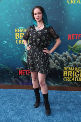 Los Angeles Premiere Of Netflix s Remarkably Bright Creatures 30 April 2026 . Los Angeles, California ,Alexis Knapp t At Los Angeles Premiere Of Netflix s Remarkably Bright Creatures held at The Netflix Tudum Theater in Los Angeles., Credit:Sadou Faye Avalon United States, CA, Los Angeles, Netflix Tudum Theater  Copyright: xSadouxFayex xAvalonx 1095598409