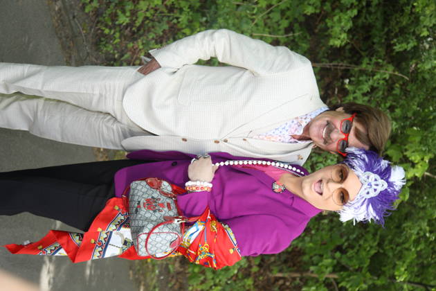 Jörg Draeger und Julian F. M. Stoeckel beim Bild-Renntag 2026 auf der Trabrennbahn Gelsenkirchen. Gelsenkirchen, 01.05.2026 Copyright: xAgenturxMatthiasxWehnertx xM.xGränzdörferx