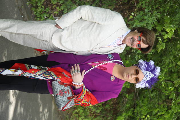 Entertainment Bilder des Tages Jörg Draeger und Julian F. M. Stoeckel beim Bild-Renntag 2026 auf der Trabrennbahn Gelsenkirchen. Gelsenkirchen, 01.05.2026 Copyright: xAgenturxMatthiasxWehnertx xM.xGränzdörferx