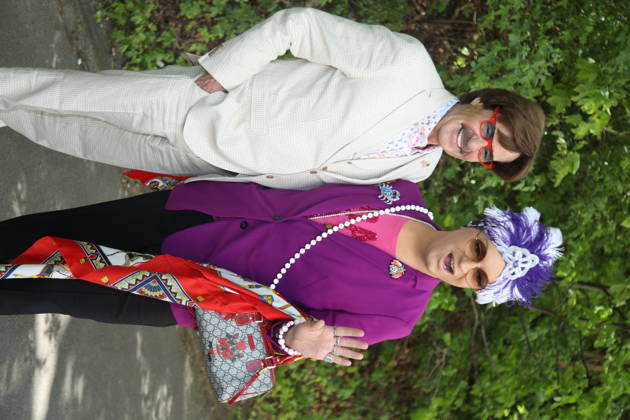 Jörg Draeger und Julian F. M. Stoeckel beim Bild-Renntag 2026 auf der Trabrennbahn Gelsenkirchen. Gelsenkirchen, 01.05.2026 Copyright: xAgenturxMatthiasxWehnertx xM.xGränzdörferx