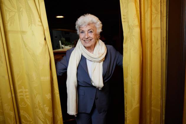 Interview mit Nicole Heesters ** NUR FÜR REDAKTIONELLE ZWECKE ** EDITORIAL USE ONLY **<p>Die 89-jährige Schauspielerin Nicole Heesters, aufgenommen anlässlich ihres Theaterstücks Na also. geht doch im Renaissance Theater. Am 8. Mai 2026 feiert das Stück Premiere. Deutschland Berlin Berlin Copyright: JoergxCarstensen