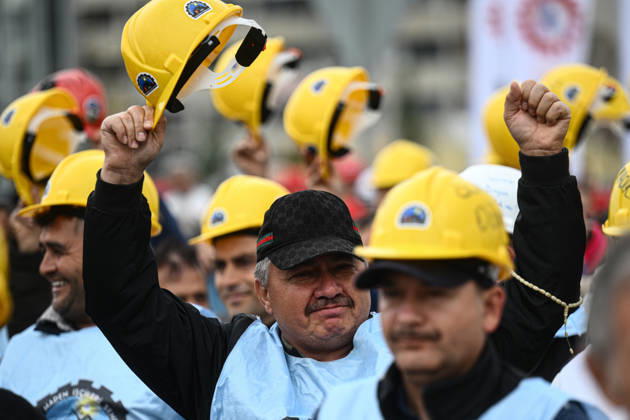 News Bilder des Tages International Workers Day in Ankara ANKARA, TURKIYE - MAY 01: Citizens and representatives of some trade unions begin to gather at Anadolu Square to mark International Workers Day in Ankara, Turkiye on May 01, 2026. Akin Celiktas Anadolu Ankara Turkey. Editorial use only. Please get in touch for any other usage.  Copyright: x2026xAnadoluxAkinxCeliktasx