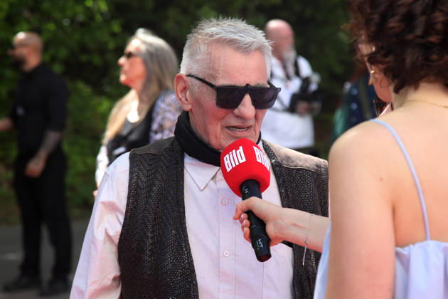 Bild Renntag in Gelsenkirchen Gelsenkirchen, 01.05.2026 Heinz Hoenig beim Bild-Renntag auf der Trabrennbahn in Gelsenkirchen Nordrhein-Westfalen Deutschland Copyright: xMatthiasxGränzdörferx