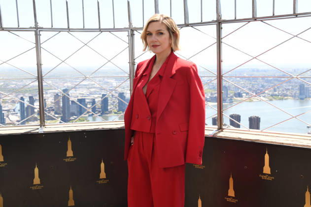 Rhea Seehorn visits the Empire State Building to celebrate the success of Apple TV™s Pluribus Featuring: Rhea Seehorn Where: New York City, New York, United States When: 01 May 2026 Credit: mpi099 MediaPunch INSTARimages EDITORIAL USE ONLY. NOT FOR USE BY NEWSPAPERS BASED IN THE UK. Copyright: xx instar55657960