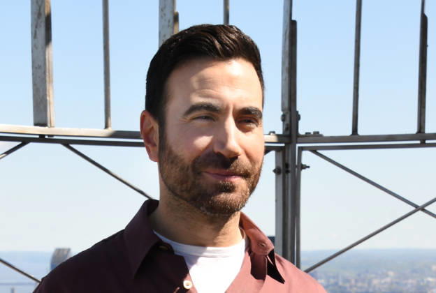 NEW YORK, NY - MAY 1: Brett Goldstein pictured as Apple TV™s Shrinking cast visit the Empire State Building in celebration of Its Third Season on May 1, 2026 in New York City. Copyright: xmpi099 MediaPunchx