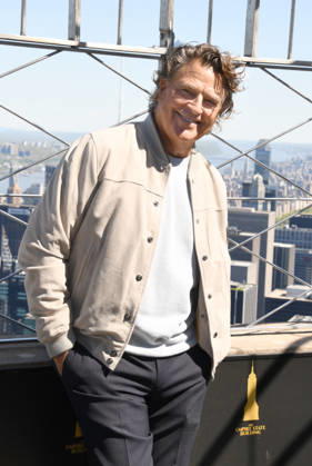 NEW YORK, NY - MAY 1: Ted McGinley pictured as Apple TV™s Shrinking cast visit the Empire State Building in celebration of Its Third Season on May 1, 2026 in New York City. Copyright: xmpi099 MediaPunchx