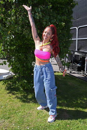 Aline Jost-Di Raimondo beim BILD-RENNTAG auf der Trabrennbahn in Gelsenkirchen am 01.05.2026