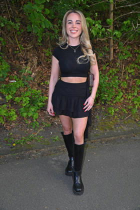 Annelie Henze beim BILD-RENNTAG auf der Trabrennbahn in Gelsenkirchen am 01.05.2026