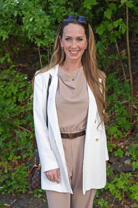 Christina Grass beim BILD-RENNTAG auf der Trabrennbahn in Gelsenkirchen am 01.05.2026