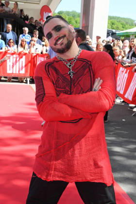 Bela Klentze beim BILD-RENNTAG auf der Trabrennbahn in Gelsenkirchen am 01.05.2026