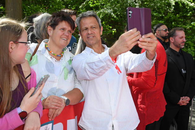 Jens Hajek beim BILD-RENNTAG auf der Trabrennbahn in Gelsenkirchen am 01.05.2026