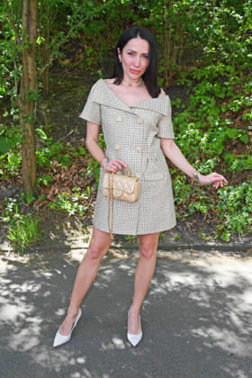 Anastasiya Avilova beim BILD-RENNTAG auf der Trabrennbahn in Gelsenkirchen am 01.05.2026