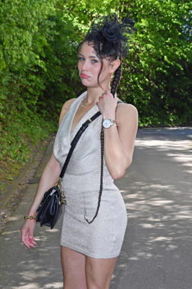Christin Okpara beim BILD-RENNTAG auf der Trabrennbahn in Gelsenkirchen am 01.05.2026