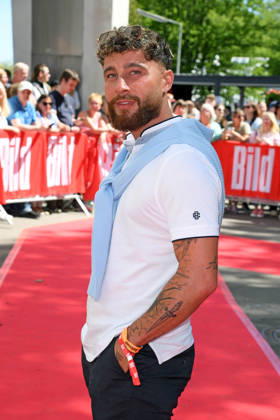 Umut Tekin beim BILD-RENNTAG auf der Trabrennbahn in Gelsenkirchen am 01.05.2026