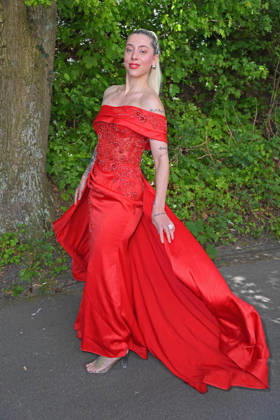 Walentina Doronina beim BILD-RENNTAG auf der Trabrennbahn in Gelsenkirchen am 01.05.2026