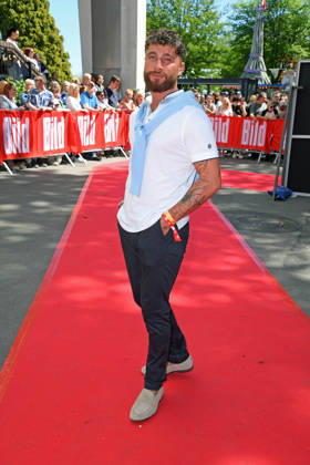Umut Tekin beim BILD-RENNTAG auf der Trabrennbahn in Gelsenkirchen am 01.05.2026