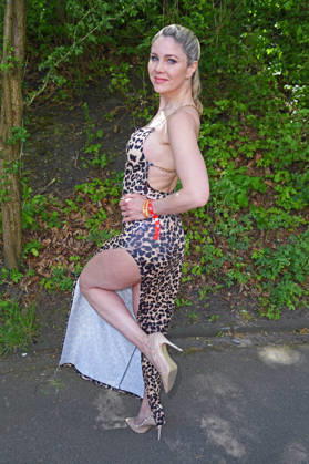 Yvonne Woelke beim BILD-RENNTAG auf der Trabrennbahn in Gelsenkirchen am 01.05.2026