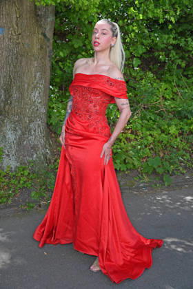 Walentina Doronina beim BILD-RENNTAG auf der Trabrennbahn in Gelsenkirchen am 01.05.2026