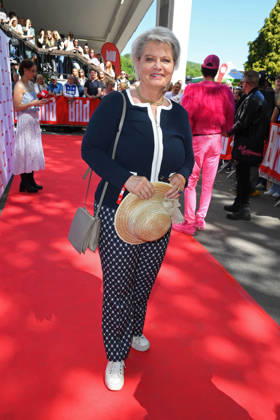 Andrea Spatzek beim BILD-RENNTAG auf der Trabrennbahn in Gelsenkirchen am 01.05.2026