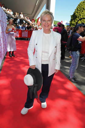 Biggi Birgit Lechtermann beim BILD-RENNTAG auf der Trabrennbahn in Gelsenkirchen am 01.05.2026