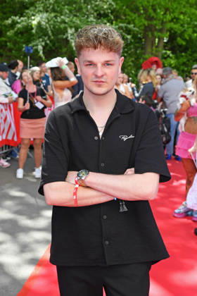 Tobias Fritsche beim BILD-RENNTAG auf der Trabrennbahn in Gelsenkirchen am 01.05.2026